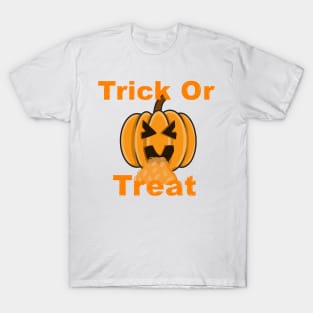 Halloween Pumpkin Trick or Treat T-Shirt